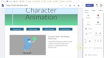 Embedding Animations in New Google Sites