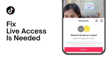 TikTok Live Access is Needed to Go Live As A Guest Problem | 2024