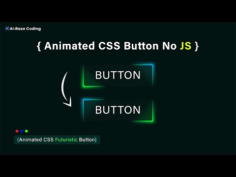 Futuristic CSS Button Animation | Animated Button | CSS3 Tutorial | #cssanimations