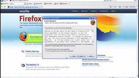 Installing and Using Mozilla FireFox Part 1