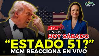 🚨 ÚLTIMO 🔴 MCM REACCIONA EN VIVO ¿PUEDE VENEZUELA CONVERTIRSE EN EL ESTADO 51 DE EE. UU.?
