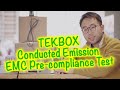 Configuration analyse et rsultats du test de prconformit tekbox emc emc