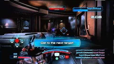 Mass Effect 3 multiplayer gameplay Salarian Infiltrator (cerberus) silver