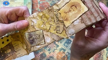 Vintage snippet roll and master board