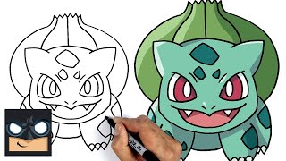 how to draw pokemon bulbasaur