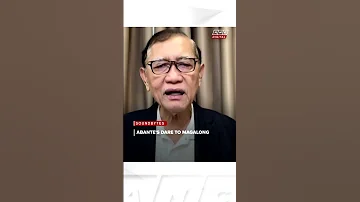 Abante Dares Magalong Name Lawmakers Allegedly Involved In Anomalous Flood Control Projects ANC 