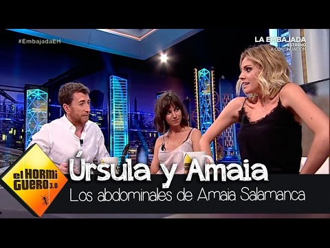 Amaia Salamanca nos cuenta cómo se hacen los abdominales hipopresivos - El Hormiguero 3.0