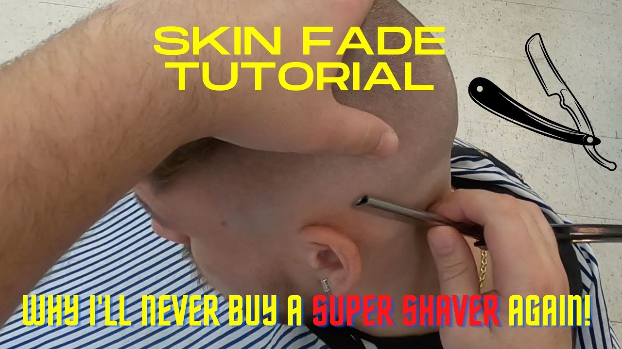 BARBER TUTORIAL: High and tight skin fade for fine hair.