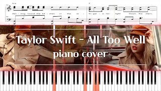 All Too Well (with Lyrics) - Taylor Swift