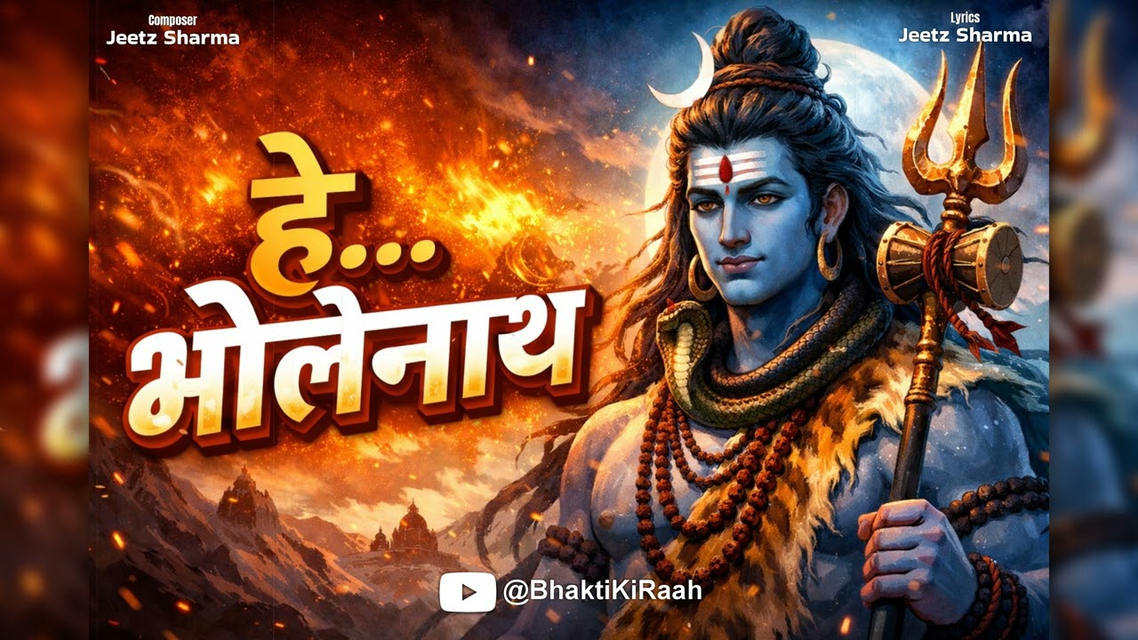 हे…भोलेनाथ | Hey Bholenath | Emotional and Heart Touching Shiv Bhajan | Bhaki Ki Raah | Jeetz Sharma