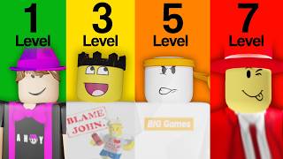 The 7 Levels of Roblox Games