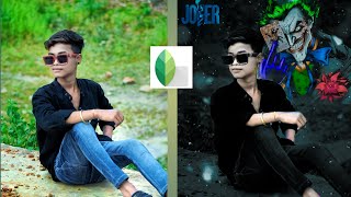 how to make joker photo editing in mobile|joker photo editing snapseed in mobile screenshot 4
