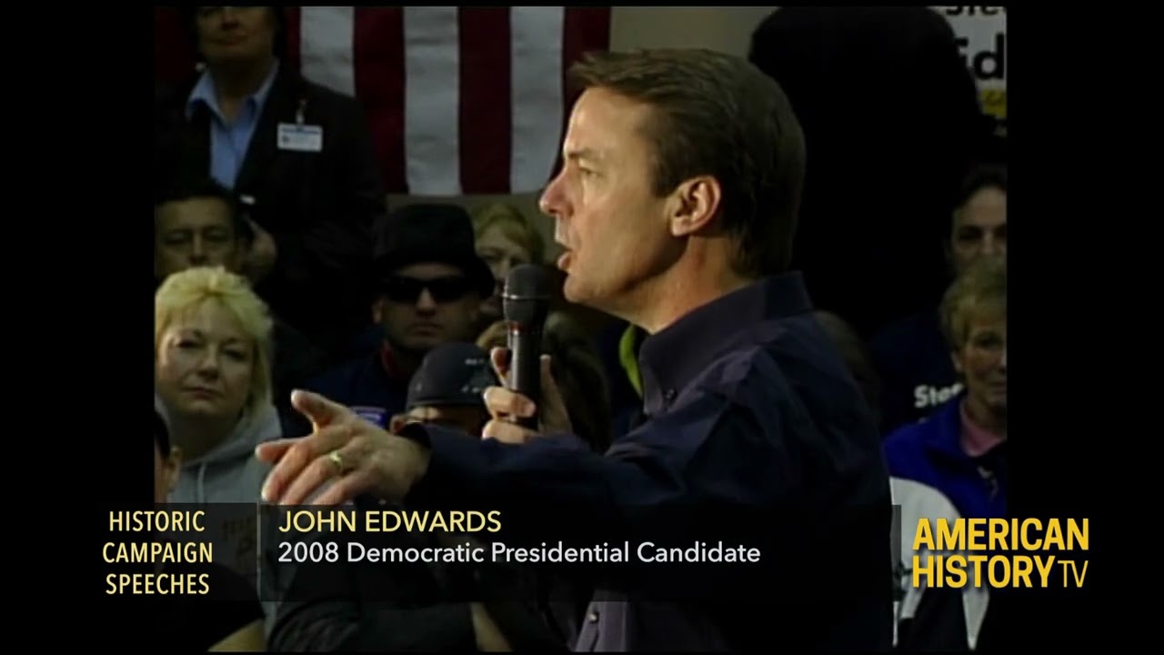 Предвыборная речь Джона Эдвардса 2008 года