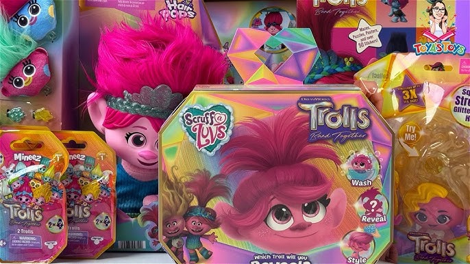 Polly Pocket Trolls unboxing 