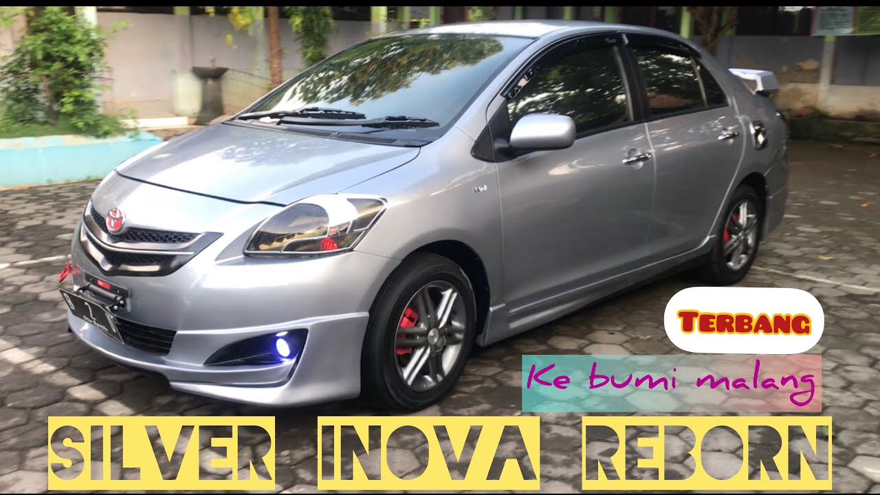 Vios limo Modifikasi silver inova reborn || simple mewalisnya || # ...