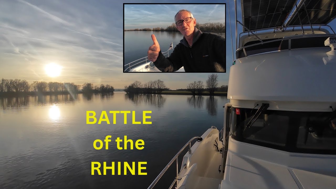 Битва на Рейне | 17 часов против течения до Дюссельдорфа на нашем судне Nordhavn N51