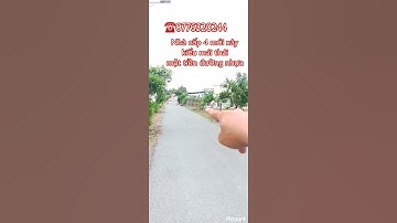 nhà cấp 4 mới xây kiểu mái thái mặt tiền đường nhựa shr cần giuộc|bds cần giuộc long an #Shorts