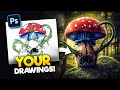 Photoshopping YOUR Drawings! | Realistified! S2E3