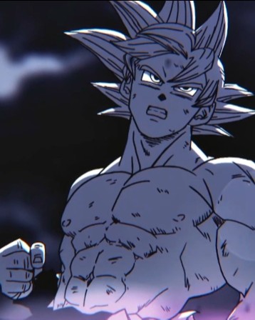 Im the legendary Super Saiyan son goku 😤🔥... #dragoball #goku