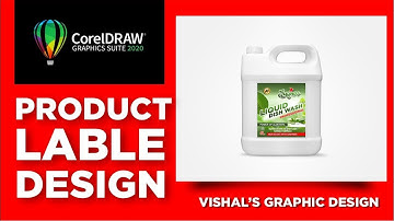 How To Create Product Label Design using CorelDraw In 2021