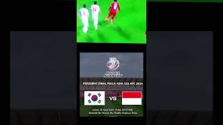 PEREMPAT PINAL INDONESIA VS KOREAasiancup2024
