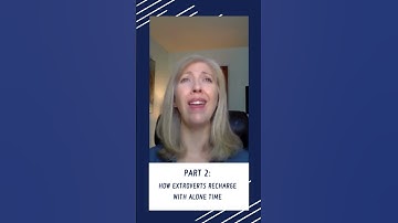 Part 2: How Extroverts Recharge With Alone Time #extroverts #dailymotivation