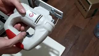 Распаковка Электролобзика Intertool DT-0446 с розетки