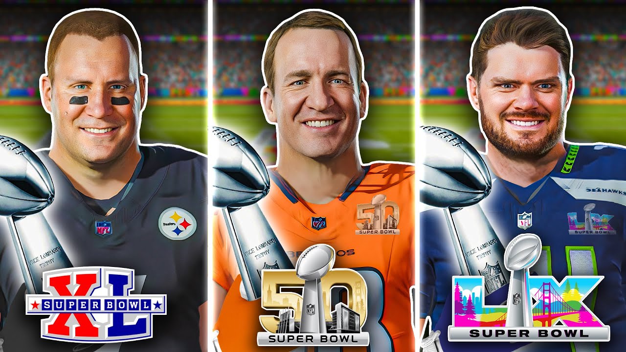 Scoring With The Super Bowl Champions In EVERY Madden!