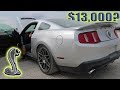 CHEAP Copart Shelby GT500 // What's Wrong?