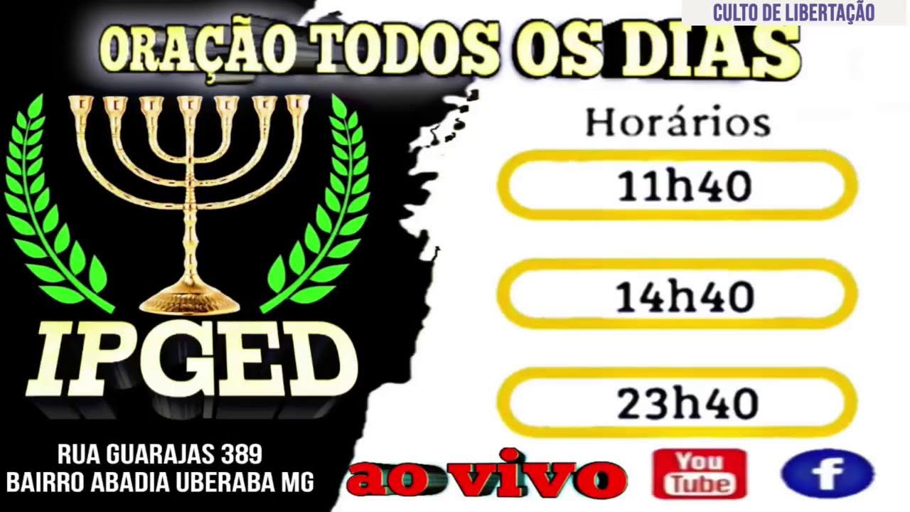 CULTO DE LIBERTAÇÃO 14 DE JANEIRO DE 2026