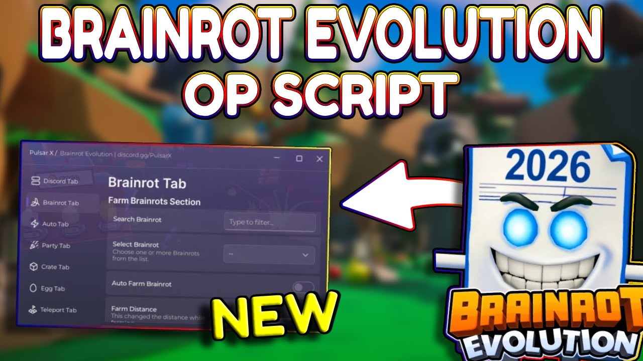 *NEW* Brainrot Evolution OP Script (PASTEBIN) 2026 - YouTube