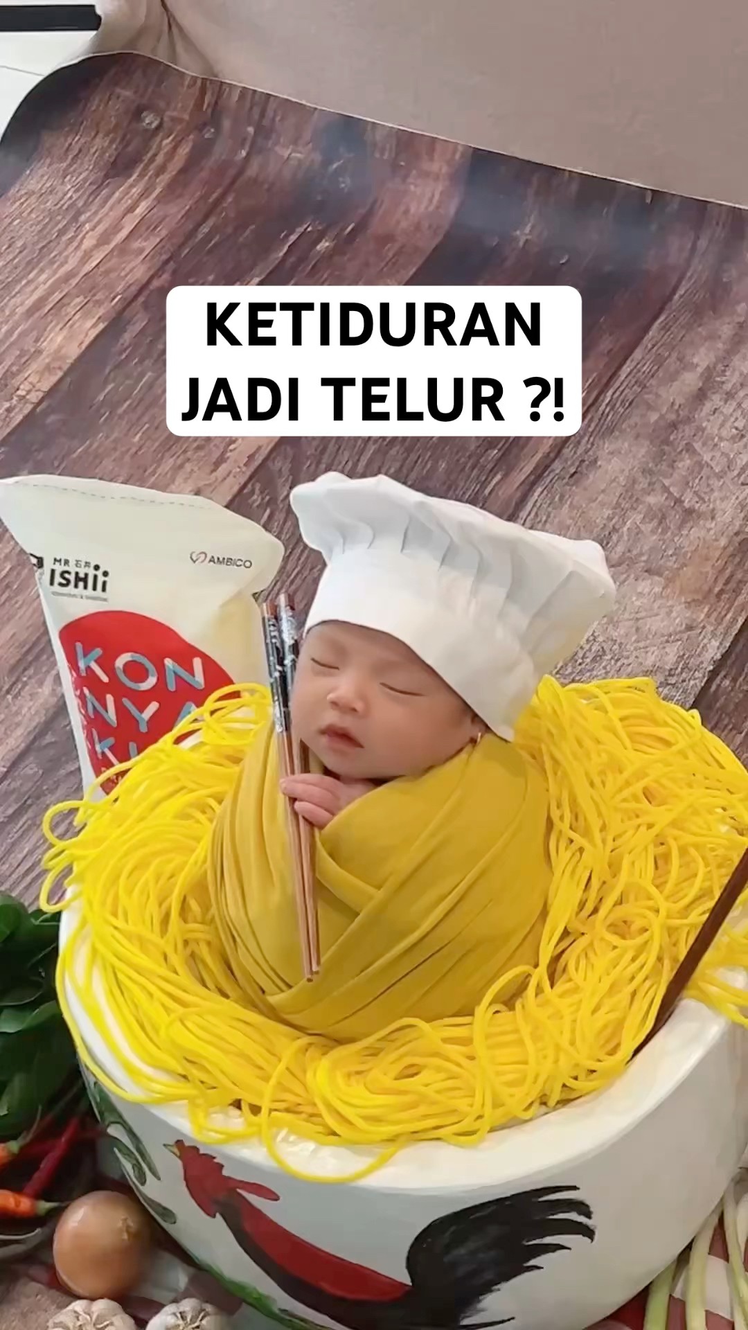 KETIDURAN JADI TELUR ?!