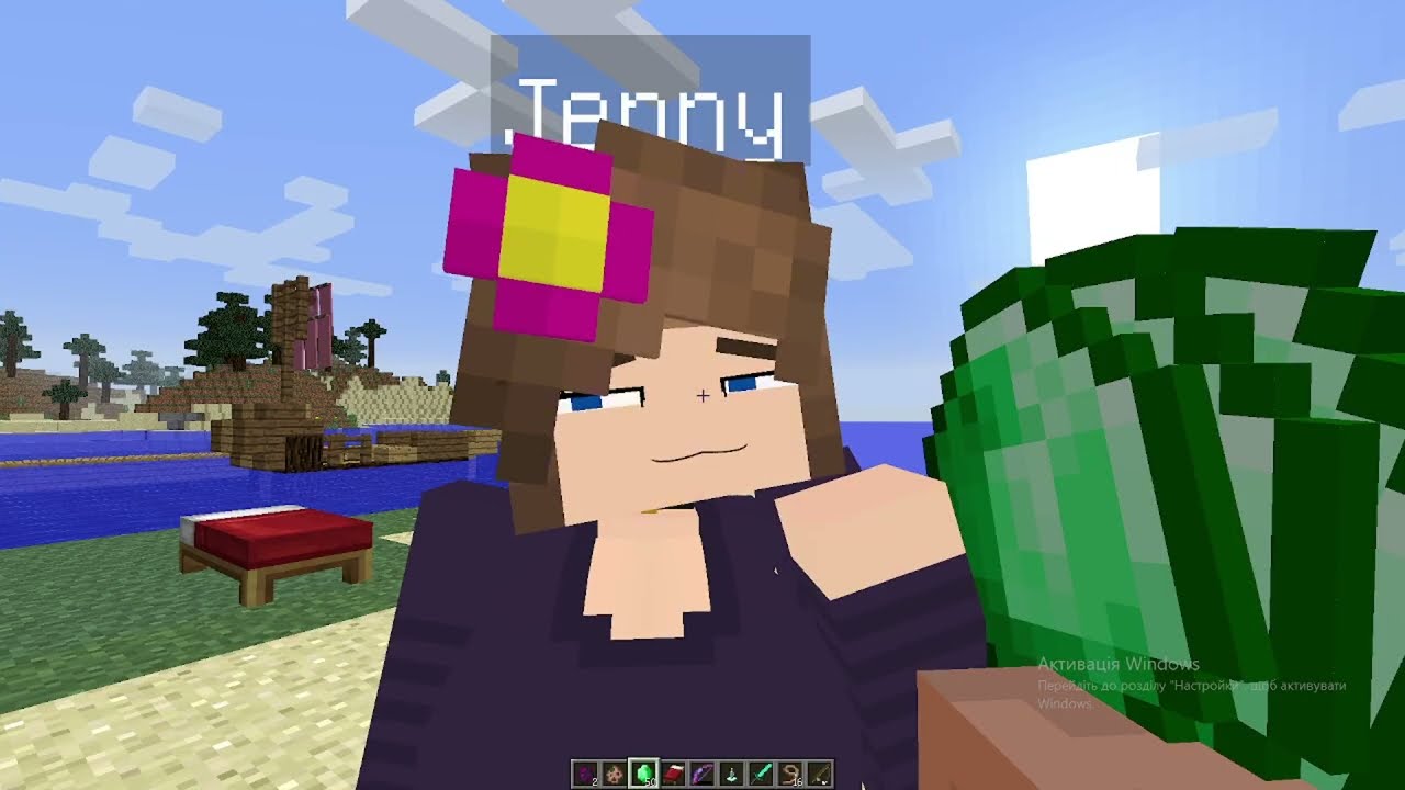 Jenny Mod in Minecraft Full Gameplay NO BLUR