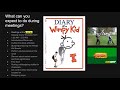 Diary of a Wimpy Kid Roleplay Club Overview Slides