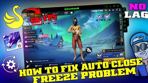 How to Fix Smartgaga Free-Fire Auto Close & Freeze Problem | How To Play Free Fire On Low End Pc