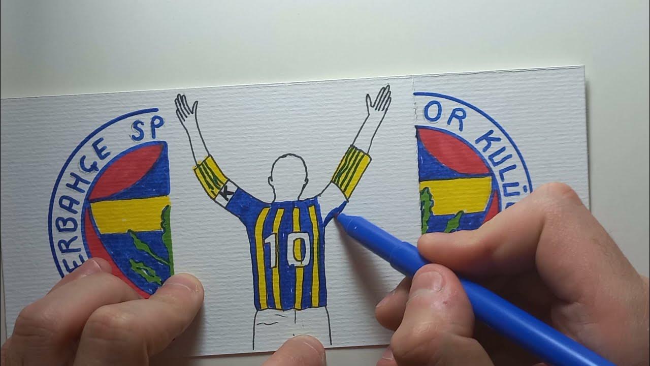 Fenerbahçe logo çizimi #fenerbahçe #logo #çizimvideoları