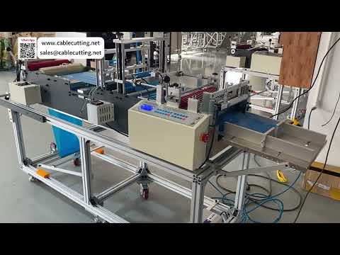 Integrated Punching Sealing and Cutting Small Bag Making Machine Systems Operation Set