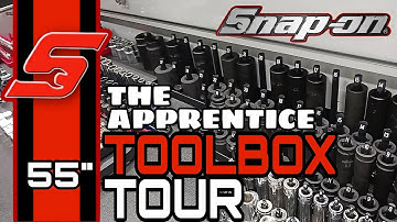 Snap-on 55" Classic Series Toolbox Tour! | Diesel Mechanic Apprentice