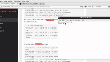 How to Install and Setup Oracle Java JDK in CentOS 6