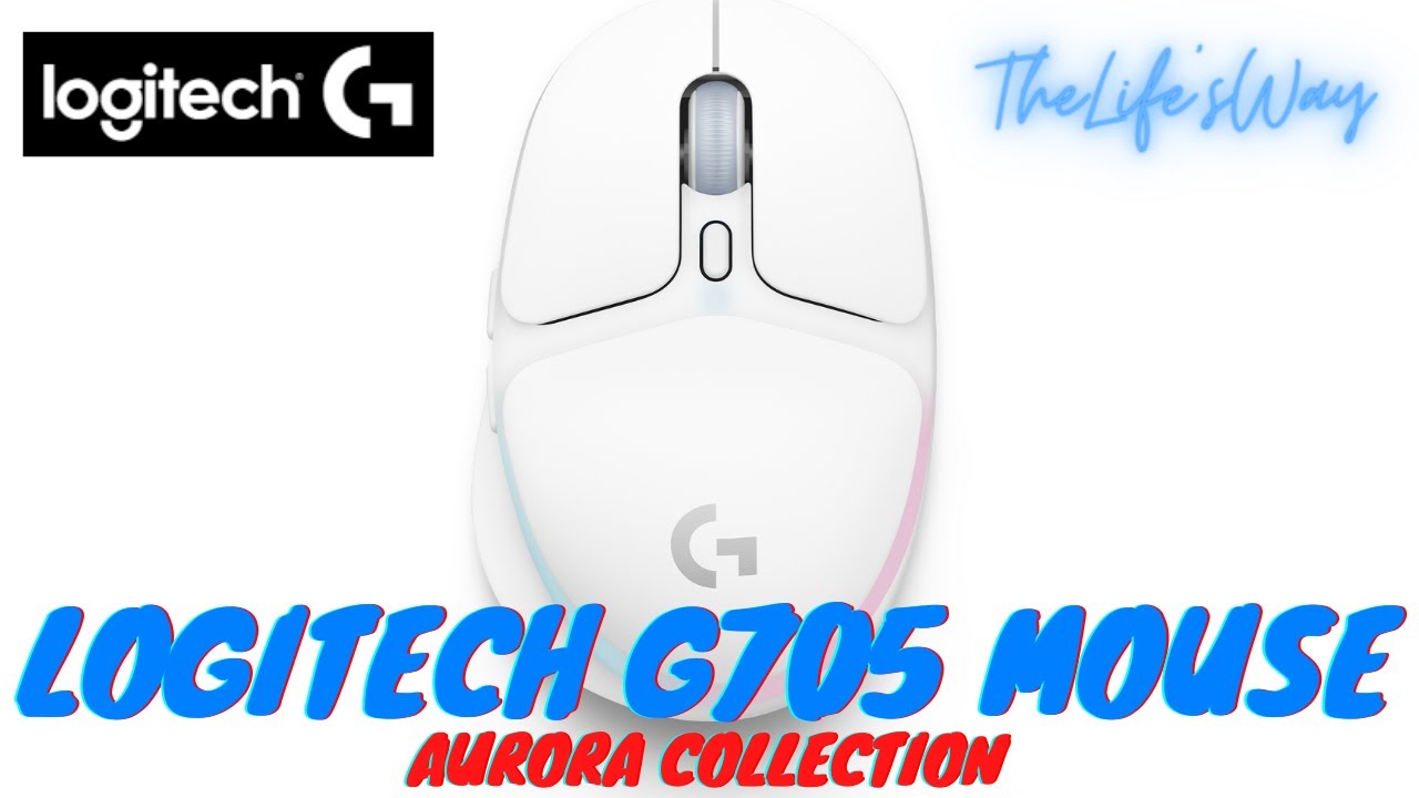 Unboxing Logitech Aurora Collection G705 Mouse & G715 TKL Wireless Gaming  Keyboard - ASMR 