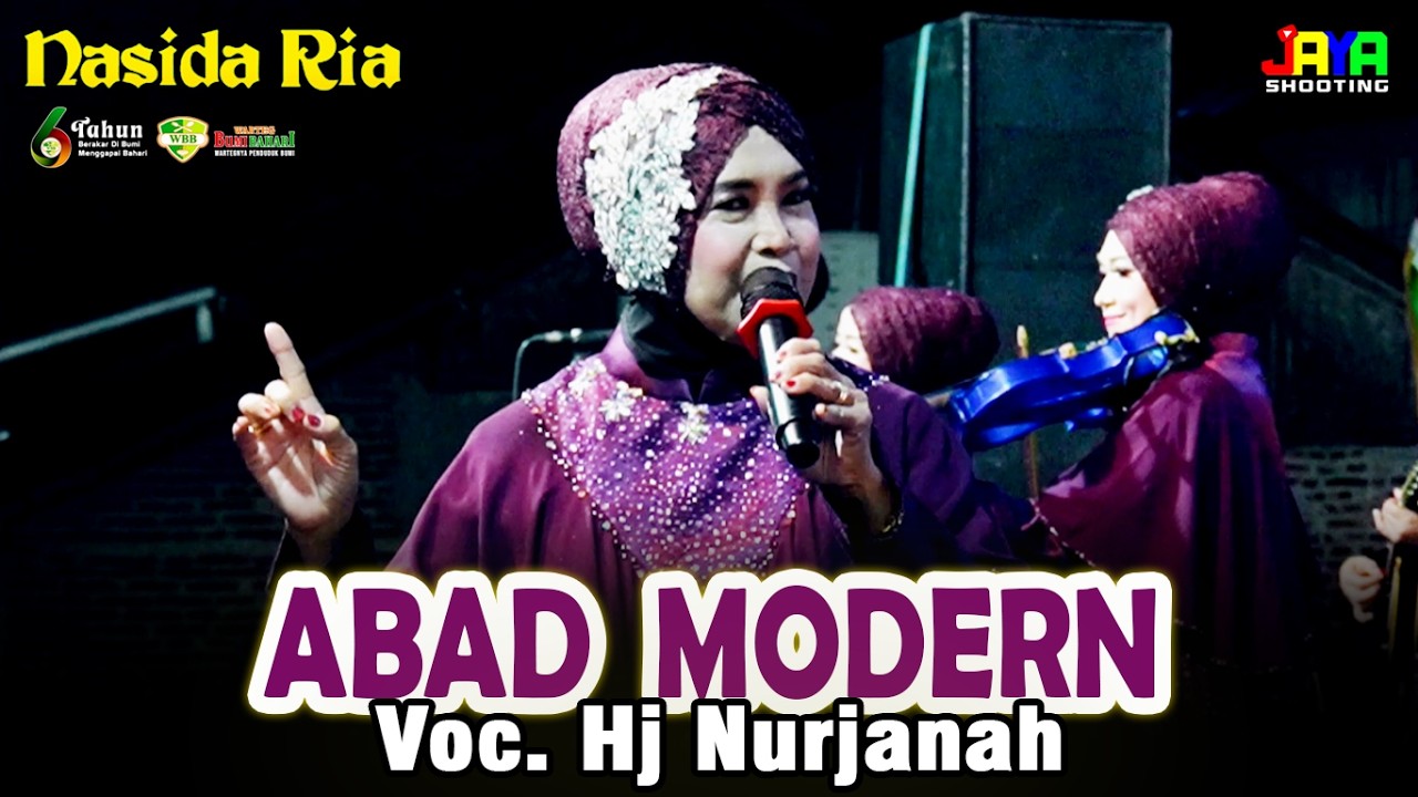 Abad Modern - Hj Nurjanah NASIDA RIA Live Hut 6Th Warteg Bumi Bahari || Dk. Sander Bangsri Brebes