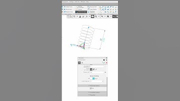 Spiral Axis in KOMPAS-3D