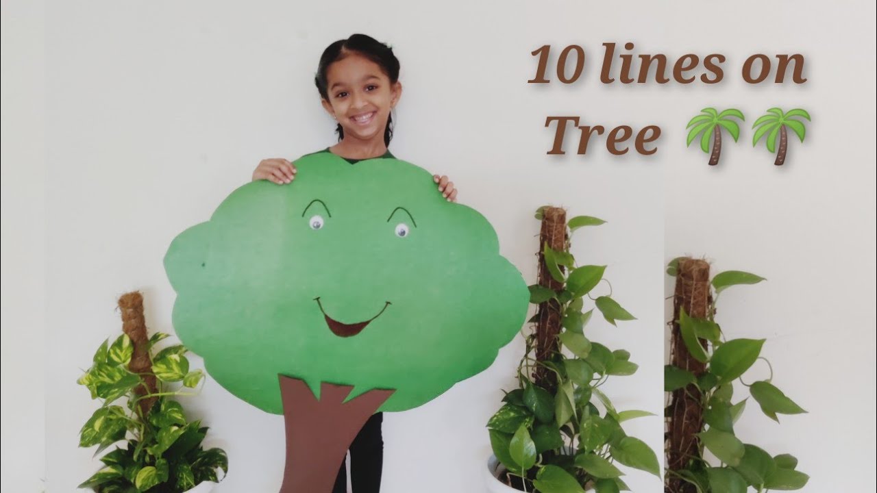 10 lines on Tree | Essay on Tree | Show and tell tree | Speech on trees ...
