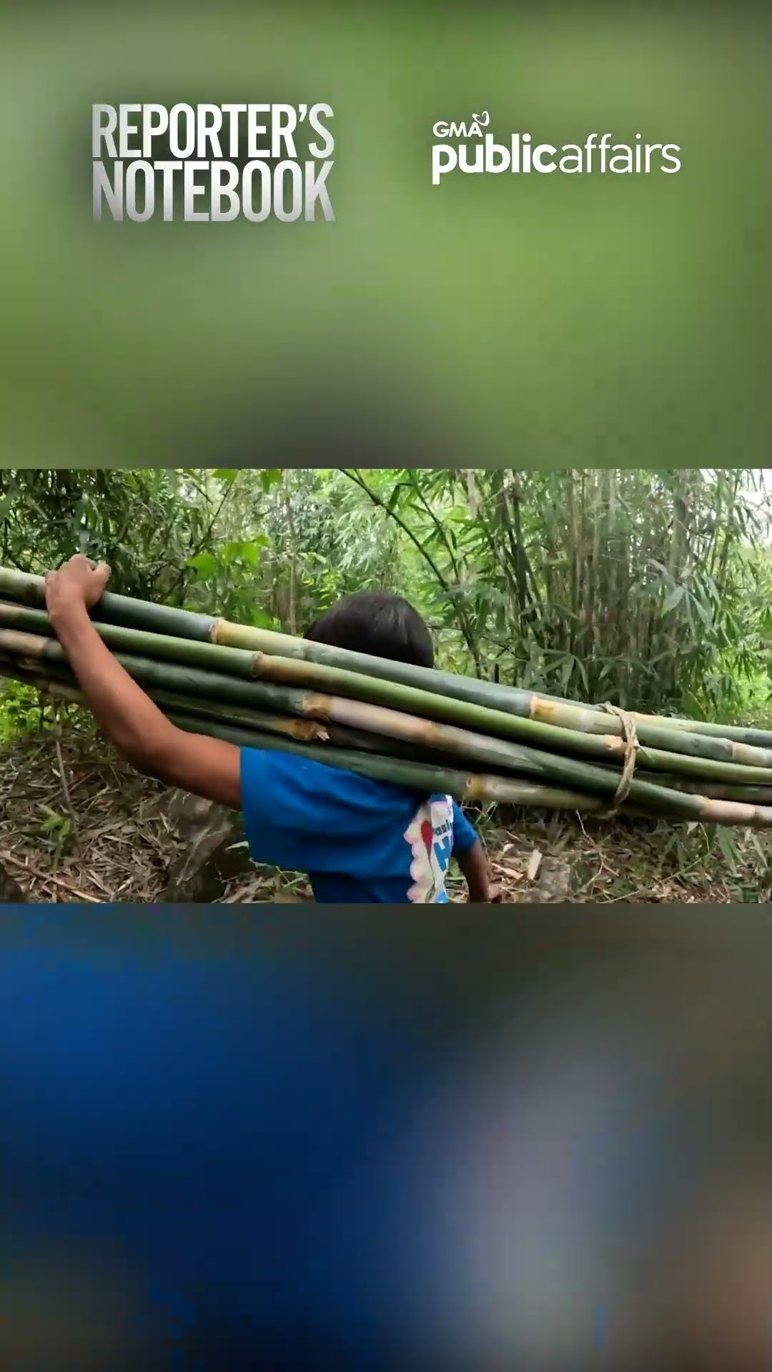 Mag-ama, kailangang makapagtabas ng 6,000 na kawayan para kumita | Reporter’s Notebook