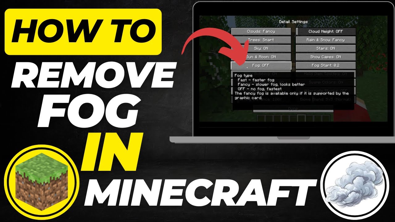 How to Remove Fog in Minecraft 1.21 & 1.20+ | Clear View Tutorial (No ...