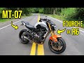 Remontage complet yamaha mt07 accidente