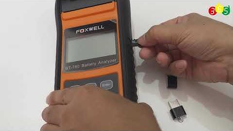 Foxwell BT780 BT-780 Battery Analyzer Firmware  Upgrade Guide obdii365