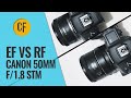 Canon RF vs EF 50mm f/1.8 STM Lens Challenge!