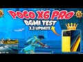 Poco x6 pro🔥 bgmi test after 3.3 update, new mood🔥