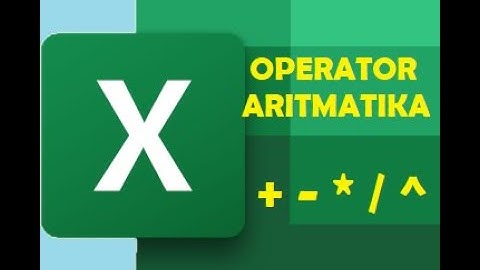 Penggunaan Operator Aritmatika pada Ms-Excel